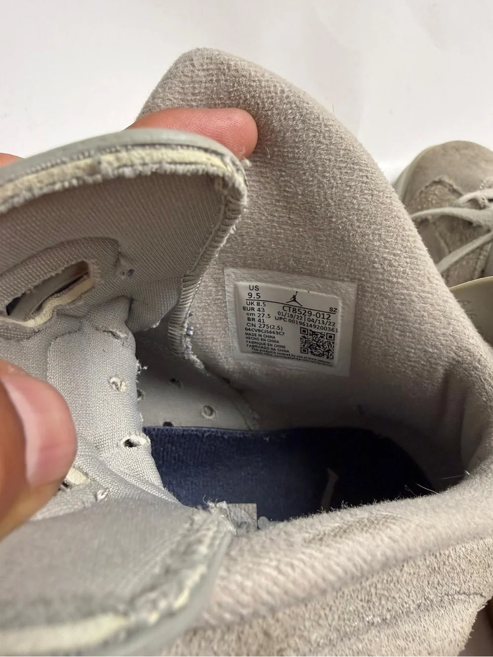 Jordan 6 retro Georgetown (rileased 2022)